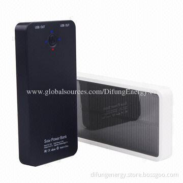 Globalsources best power bank, 0.7W solar panel, for European market